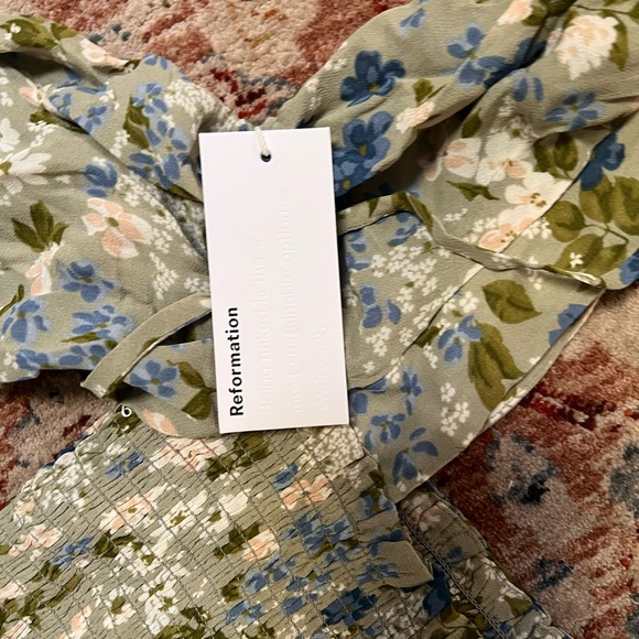 NWT reformation Zaria floral dress - Picture 8 of 8